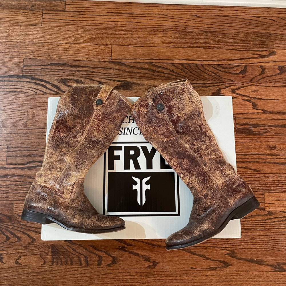 Frye Melissa Button Boots